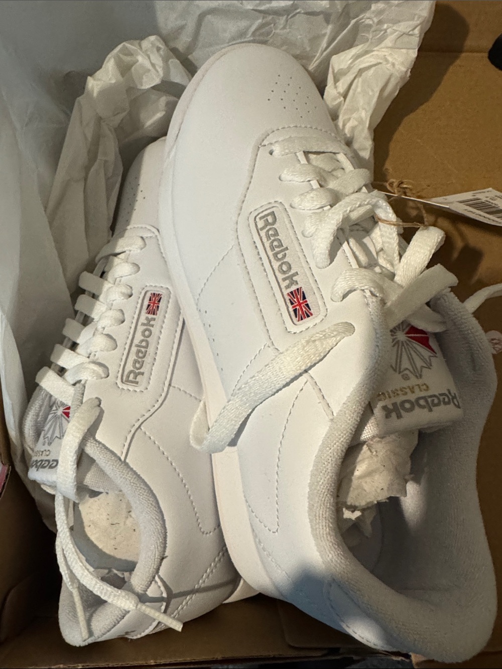 Brand New Reebok Princess Women’s Sneakers – White – Size 7.5